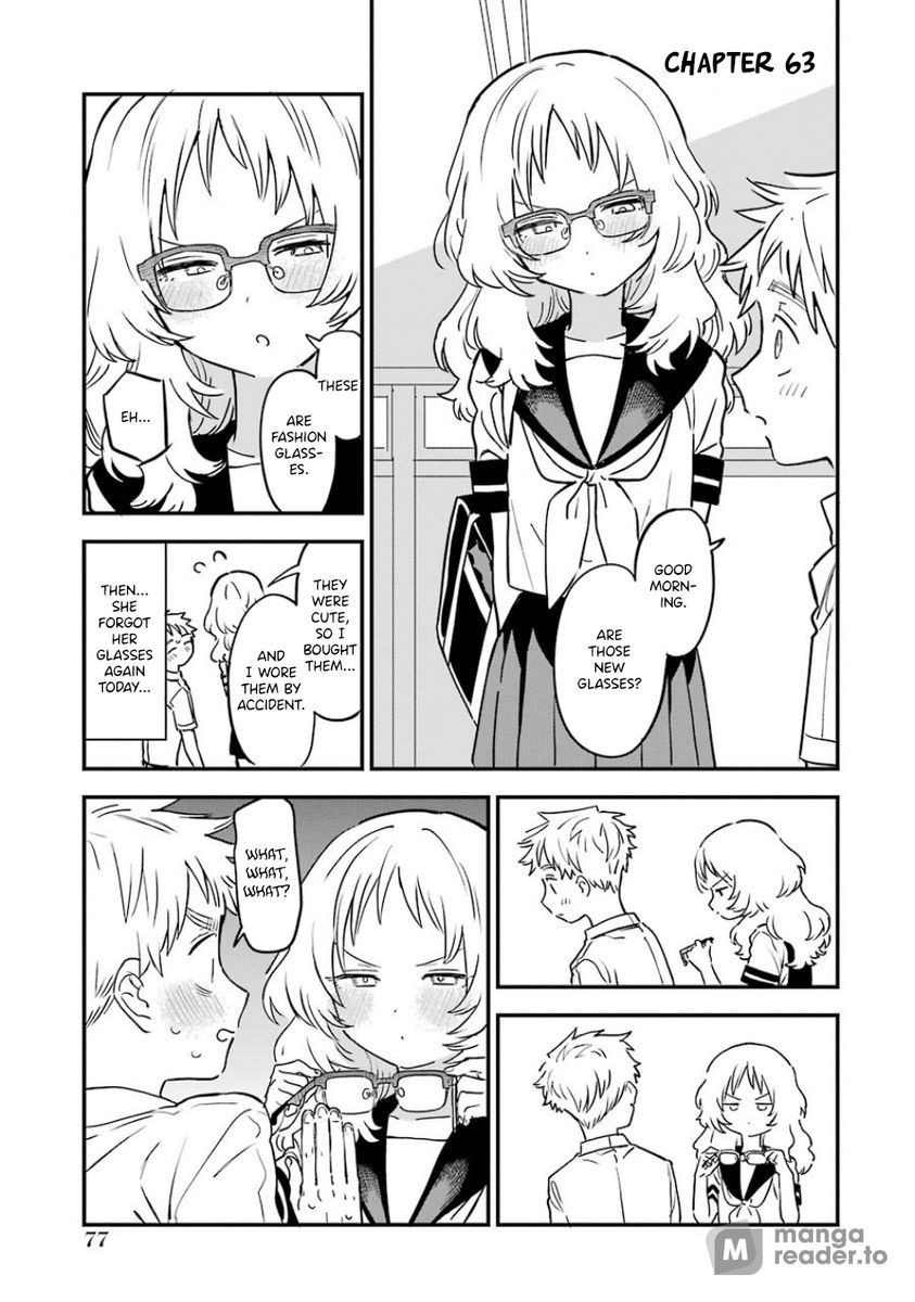 Suki na Ko ga Megane wo Wasureta, Chapter 63 image 1